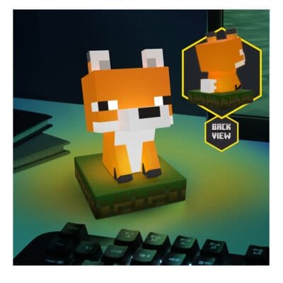 Minecraft Renard Icon Light Lampada LED 11 cm