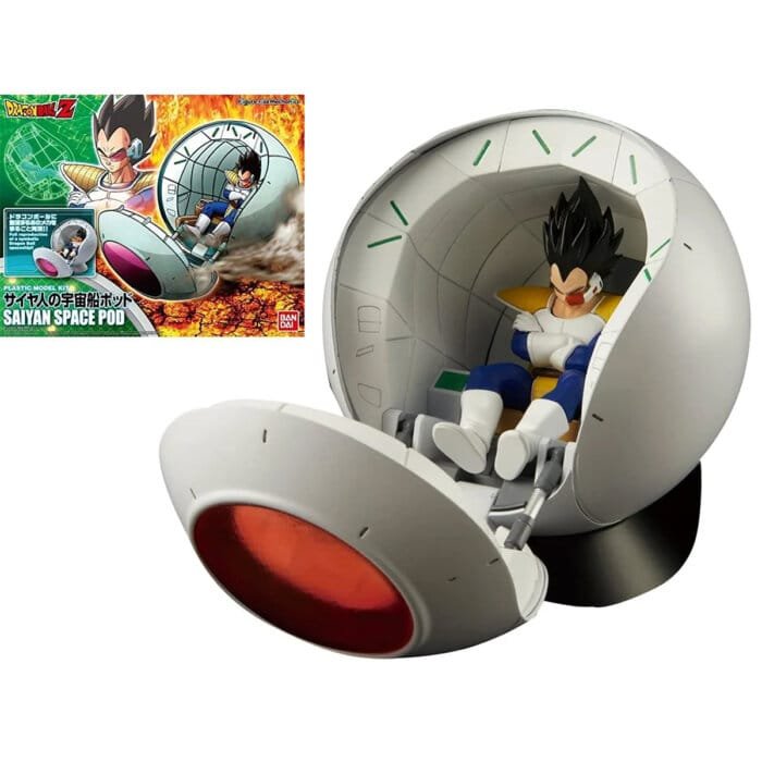 Saiyan Space Pod Model Kit Bandai Mechanics Dragon Ball Vegeta