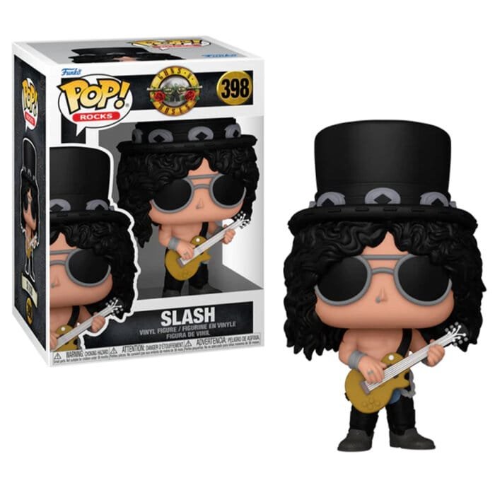 Funko Pop Slash Guns N Roses Iconic Rock Vinyl Figure N° 398