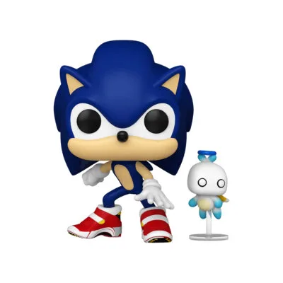 Funko Pop Sonic with Chao Sonic the Hedgehog Vinyl Figure N° 1036