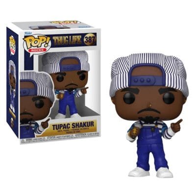 Funko Pop Tupac 90s Outfit Hip Hop Legend Vinyl Figure N° 387