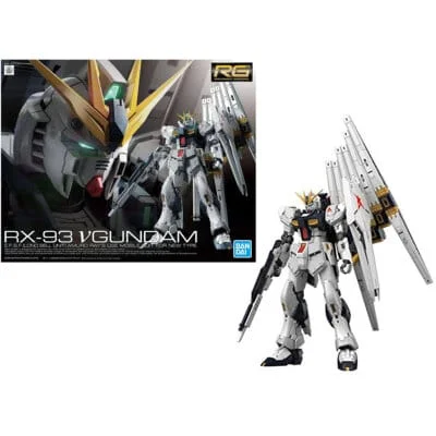 Gundam RG 1/144 v Gundam Model Kit Bandai Real Grade 13 cm