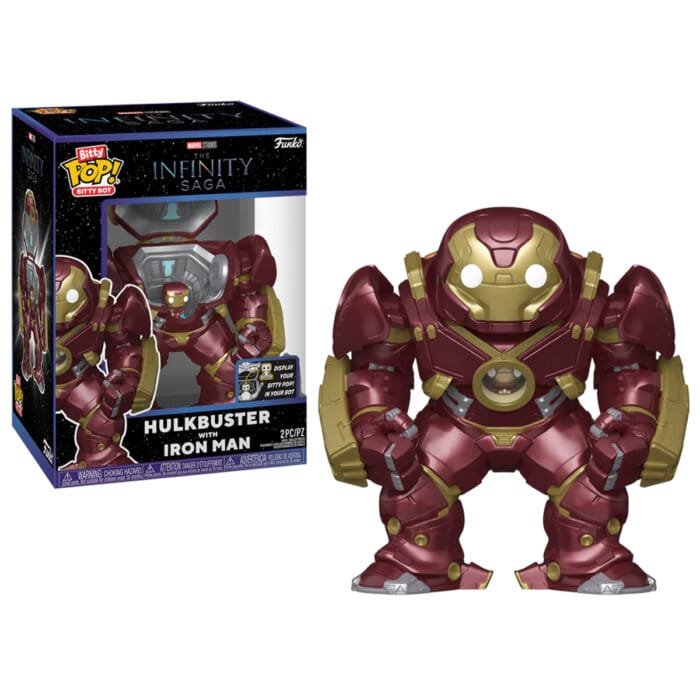Funko Bitty Pop Hulkbuster with Iron Man Marvel Bitty Bots Figure