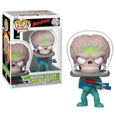 Funko Pop Alien Soldier Mars Attack Vinyl Figure N° 1877