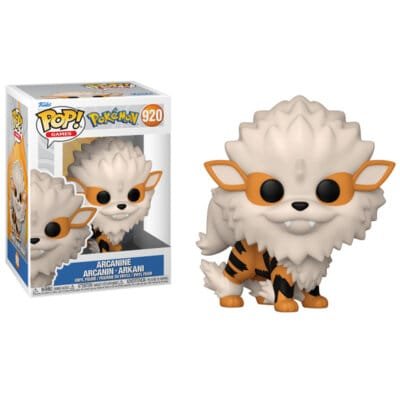 Funko Pop Arcanine Pokémon Vinyl Figure N° 920