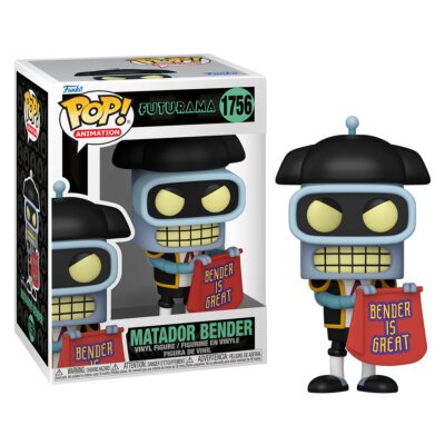 Funko Pop Bender Matador Futurama N° 1756