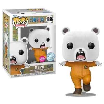 Funko Pop Bepo One Piece Special Edition Flocked N° 1896