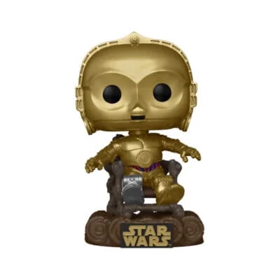 Funko Pop C-3PO on Chair Star Wars 40th Anniversary Vinyl Figure N° 609
