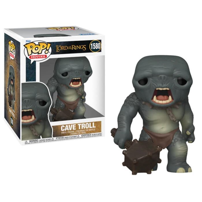 Funko Pop Cave Troll Lord of the Rings Super Vinyl Figure N° 1580