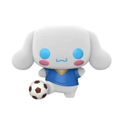 Funko Pop Cinnamoroll with Soccer Ball Flocked Hello Kitty Vinyl Figure N° 86