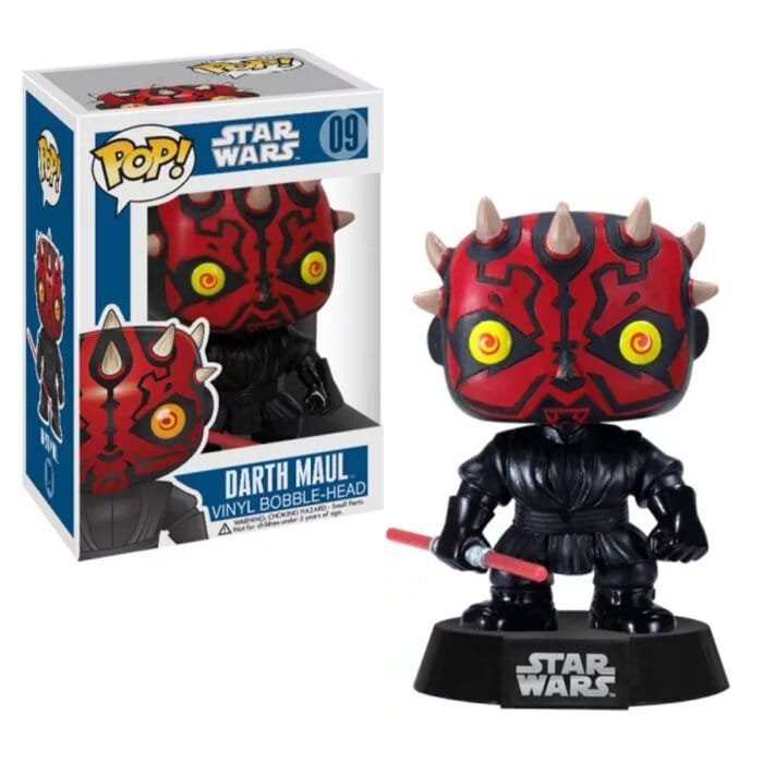 Funko Pop Darth Maul Star Wars Vinyl Figure N° 09