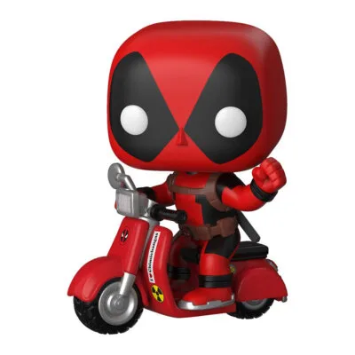 Funko Pop Deadpool on Scooter Pop Rides Marvel Vinyl Figure N° 48