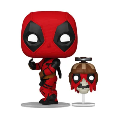 Funko Pop Deadpool with Headpool Deadpool 3 Vinyl Figure N° 1400