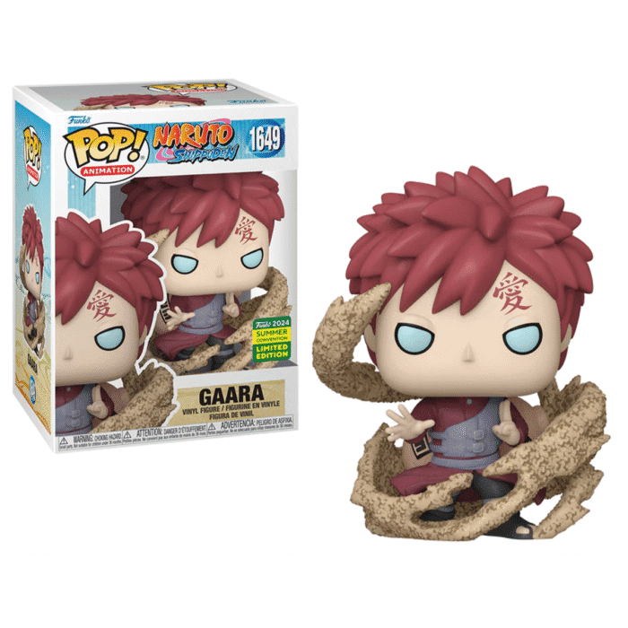 Funko Pop Gaara Convention Naruto Shippuden Vinyl Figure N° 1649
