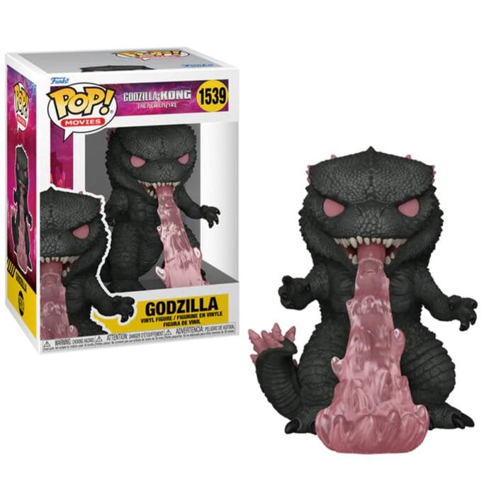 Funko Pop Godzilla with Heat Ray Godzilla x Kong Vinyl Figure N° 1539