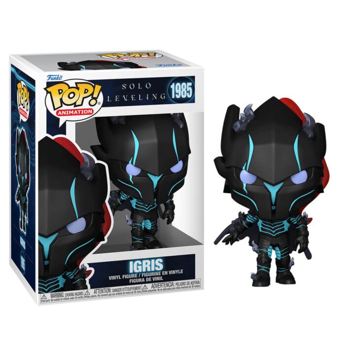 Funko Pop Igris Solo Leveling Shadow Knight N° 1985