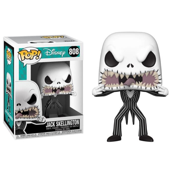 Funko Pop Jack Scary Face Nightmare Before Christmas Vinyl Figure N° 808