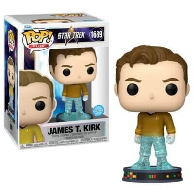 Funko Pop Kirk Star Trek Transporter Glitter Edition Vinyl Figure N° 1689