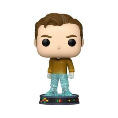 Funko Pop Kirk Star Trek Transporter Glitter Edition Vinyl Figure N° 1689