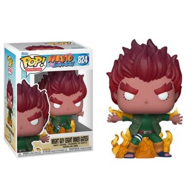Funko Pop Might Guy Eight Inner Gates Naruto Vinyl Figure N° 824