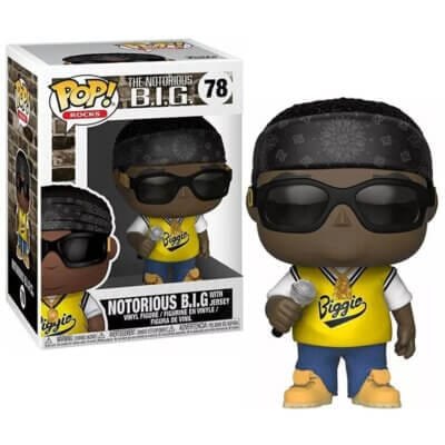 Funko Pop Notorious B.I.G. in Jersey Vinyl Figure N° 78