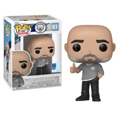 Funko Pop Pep Guardiola Manchester City Football Vinyl Figure N° 61