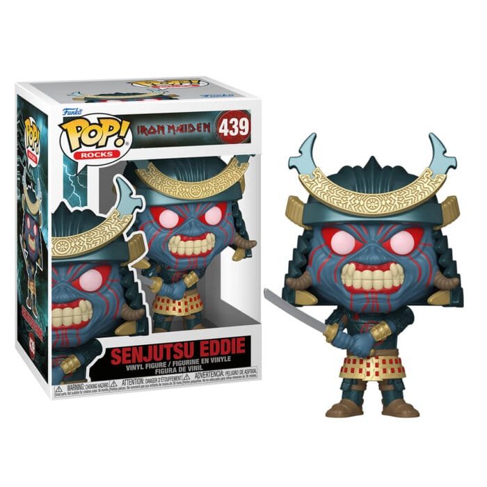 Funko Pop Senjutsu Eddie Iron Maiden Vinyl Figure N° 439