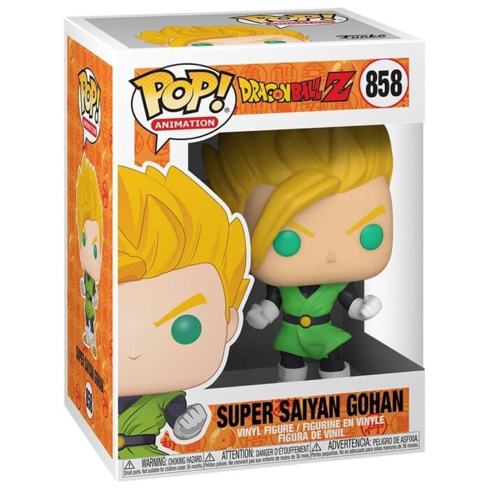 Funko Pop SS Gohan Dragon Ball Z Vinyl Figure N° 858