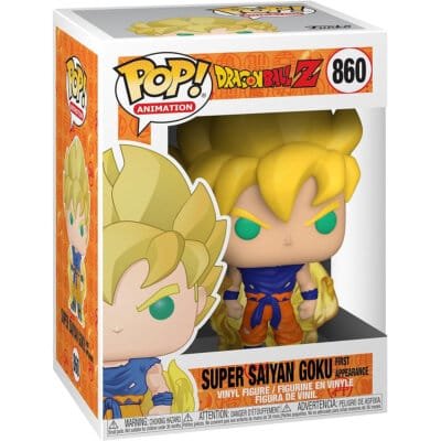 Funko Pop SS Goku First Appearance Dragon Ball Z Vinyl Figure N° 860