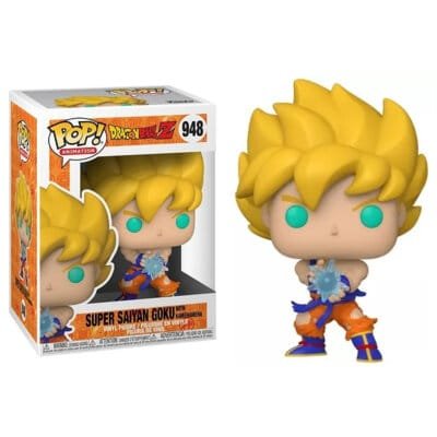 Funko Pop SS Goku Kamehameha Dragon Ball Z Vinyl Figure N° 968
