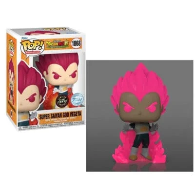 Funko Pop SSG Vegeta Dragon Ball Super Glow Chase N° 1868 – Special Edition