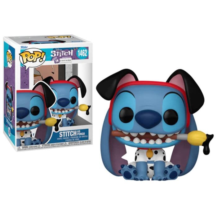 Funko Pop Stitch as Pongo Disney Vinyl Figure N° 1462