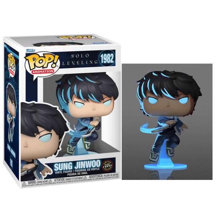 Funko Pop Sung Jinwoo Solo Leveling Chase N° 1982