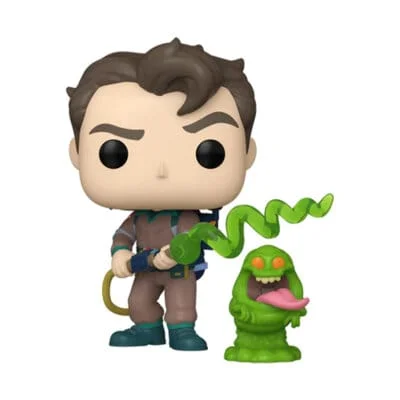 Funko Pop Venkman with Slimer The Real Ghostbusters Vinyl Figure N° 1785