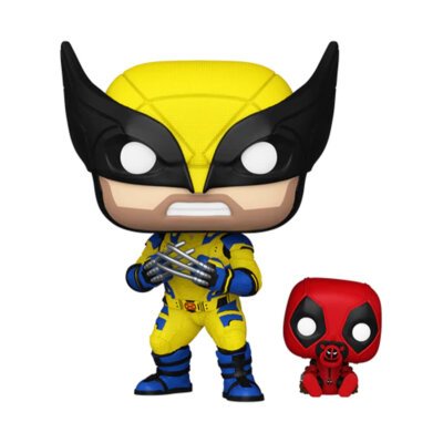 Funko Pop Wolverine with Babypool Deadpool 3 N° 1403