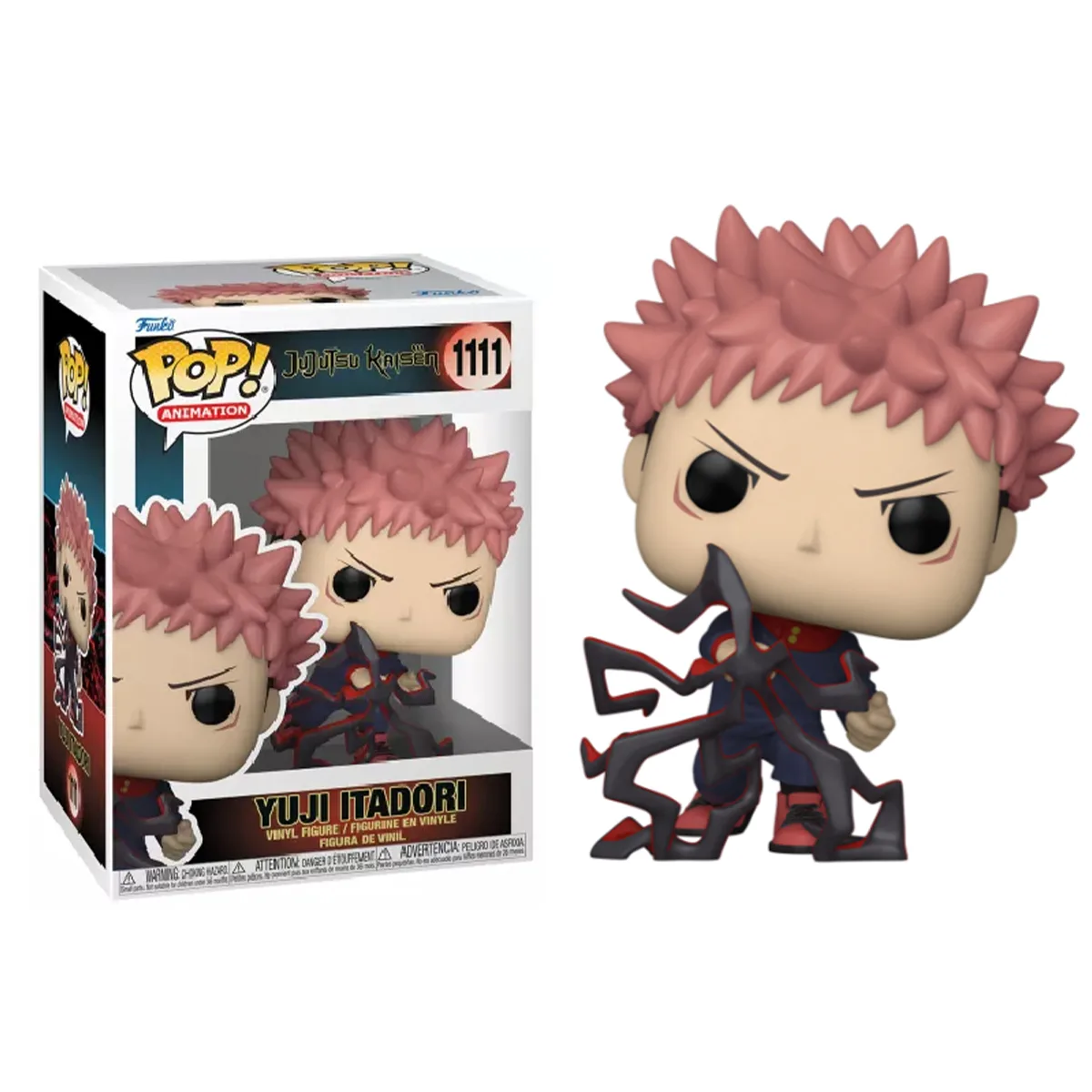 Funko Pop Yuji Itadori Jujutsu Kaisen Vinyl Figure N° 1111