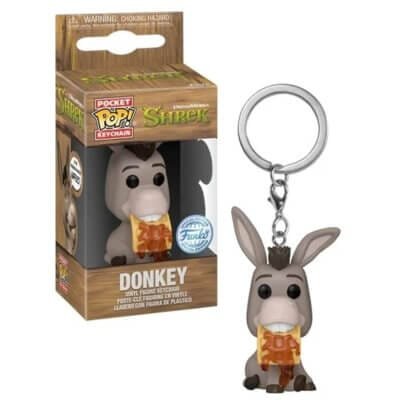 Funko Portachiavi Donkey Shrek 30th Anniversary – Pocket Pop Keychain