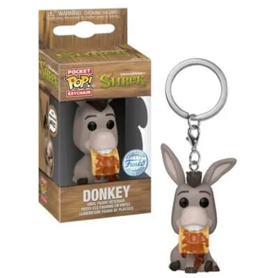 Funko Portachiavi Donkey Shrek 30th Anniversary – Pocket Pop Keychain