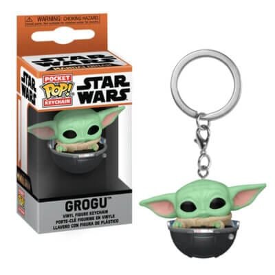Funko Portachiavi Grogu The Mandalorian – Pocket Pop Keychain