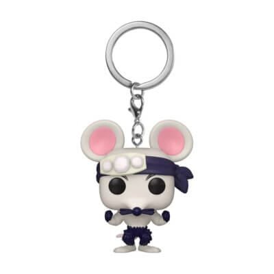 Funko Portachiavi Muscle Mouse Demon Slayer – Pocket Pop Keychain 4 cm