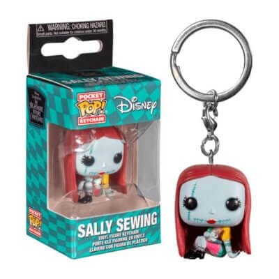 Funko Portachiavi Sally Sewing Nightmare Before Christmas – Pocket Pop Keychain