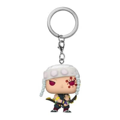 Funko Portachiavi Tengen Uzui Demon Slayer – Pocket Pop Keychain 4 cm