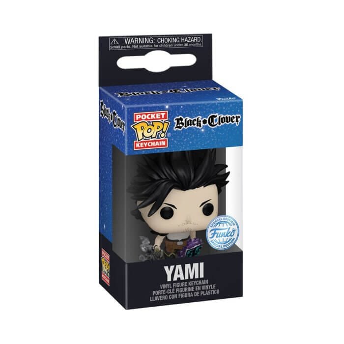 Funko Portachiavi Yami Black Clover – Pocket Pop Keychain 4 cm