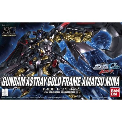 Gundam Astray Gold Frame Amatsu Mina HG 1/144 Model Kit Bandai