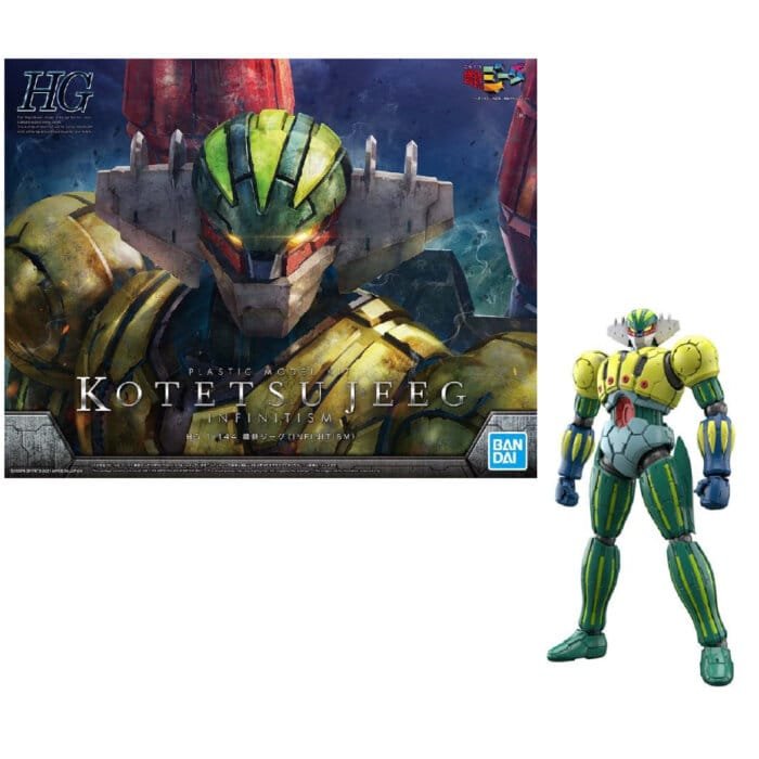 Kotetsu Jeeg Infinitism HG 1/144 Bandai Model Kit