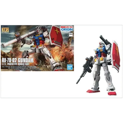 Gundam RX-78-2 The Origin Version HG 1/144 Model Kit Bandai
