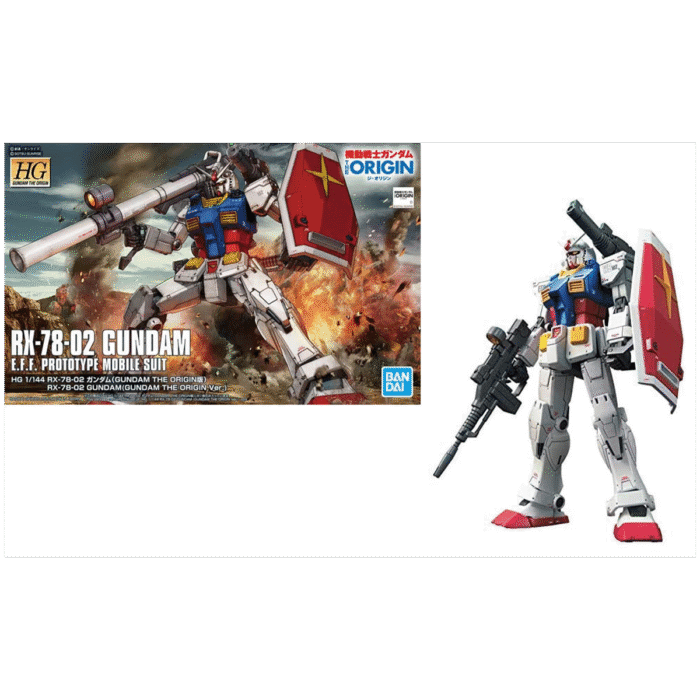 Gundam RX-78-2 The Origin Version HG 1/144 Model Kit Bandai