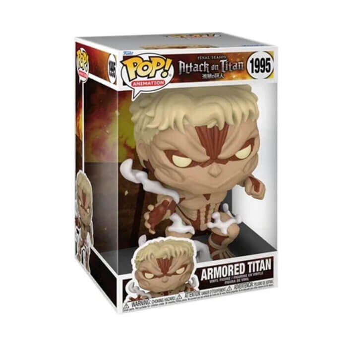 Funko Pop Armored Titan Attack on Titan Jumbo N° 1995 – Preordine