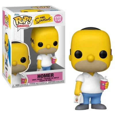Funko Pop Homer The Simpsons Krusty Burger N° 1737