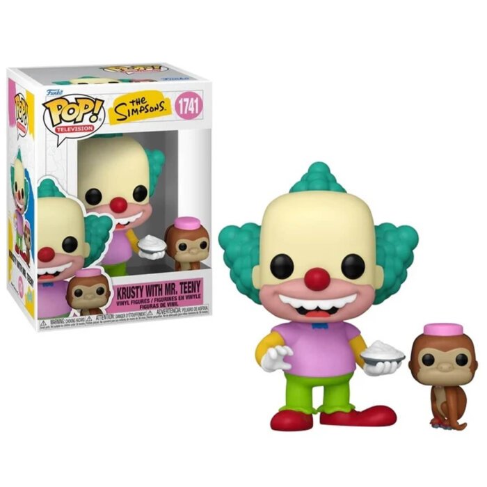 funko pop krusty mr teeny the simpsons 1741